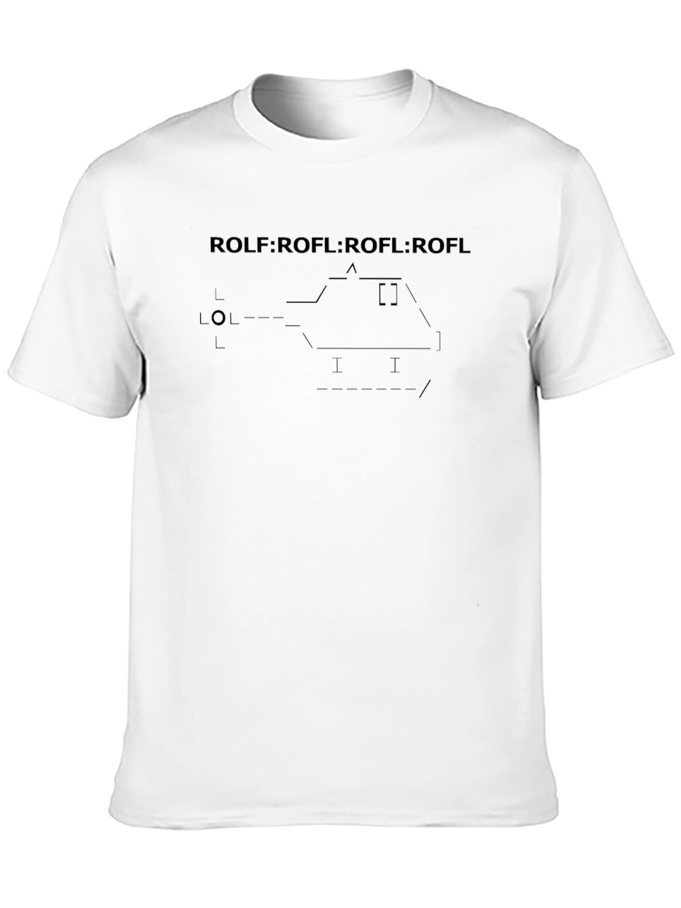 ROLF ROFL Helicopter Humor T-Shirt