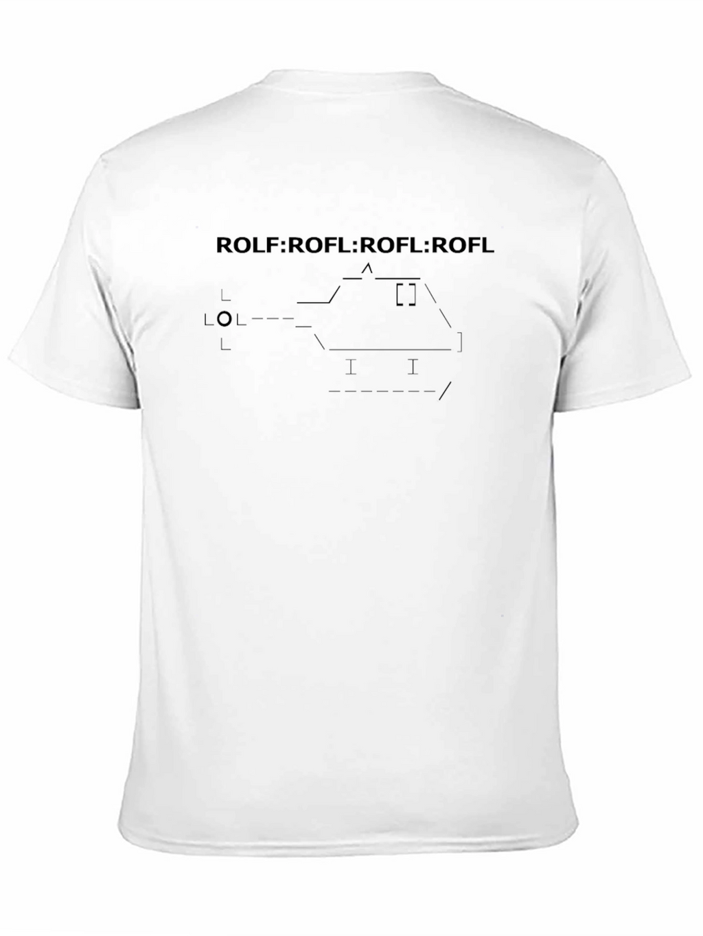 ROLF ROFL Helicopter Humor T-Shirt