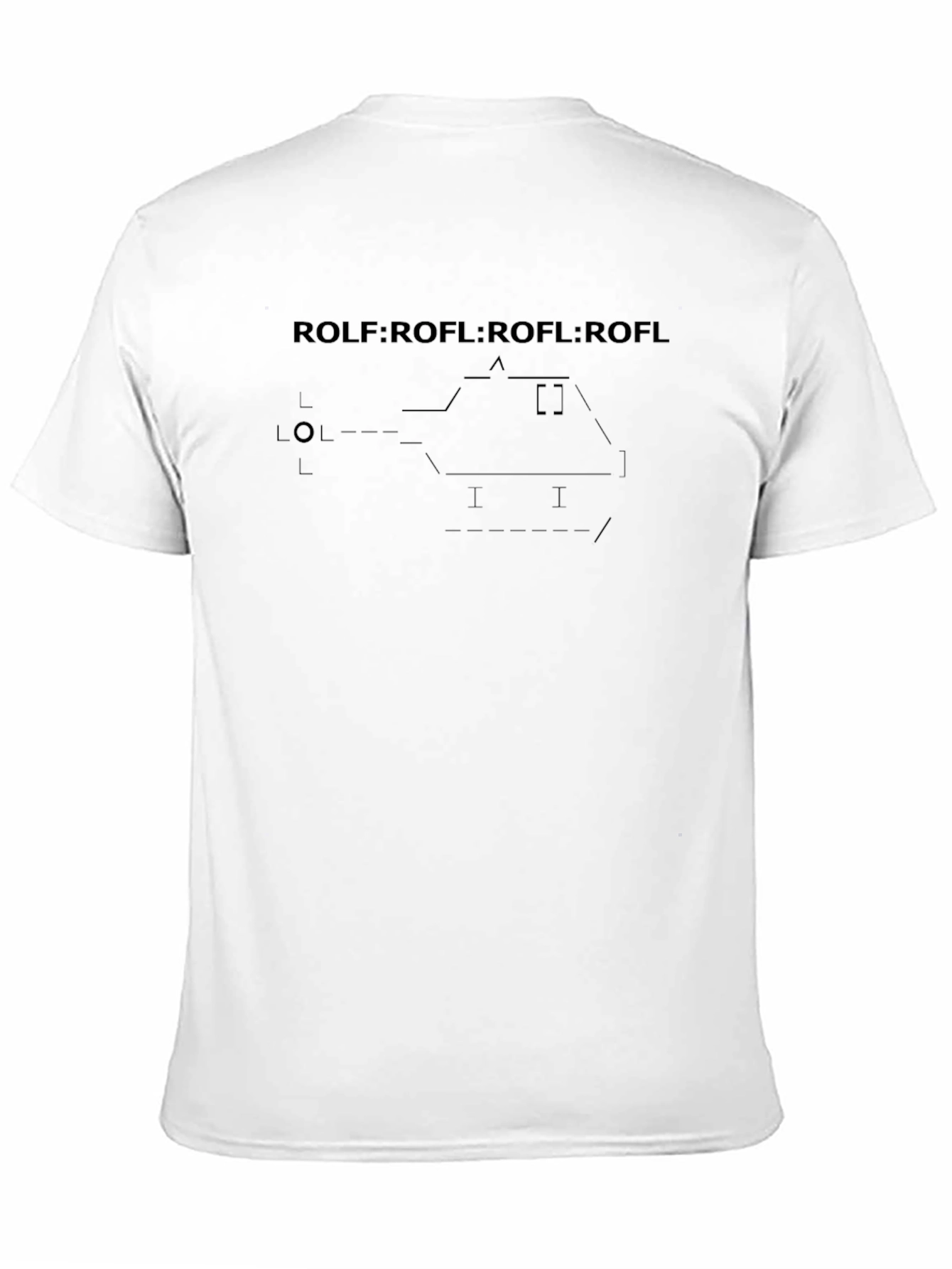 ROLF ROFL Helicopter Humor T-Shirt
