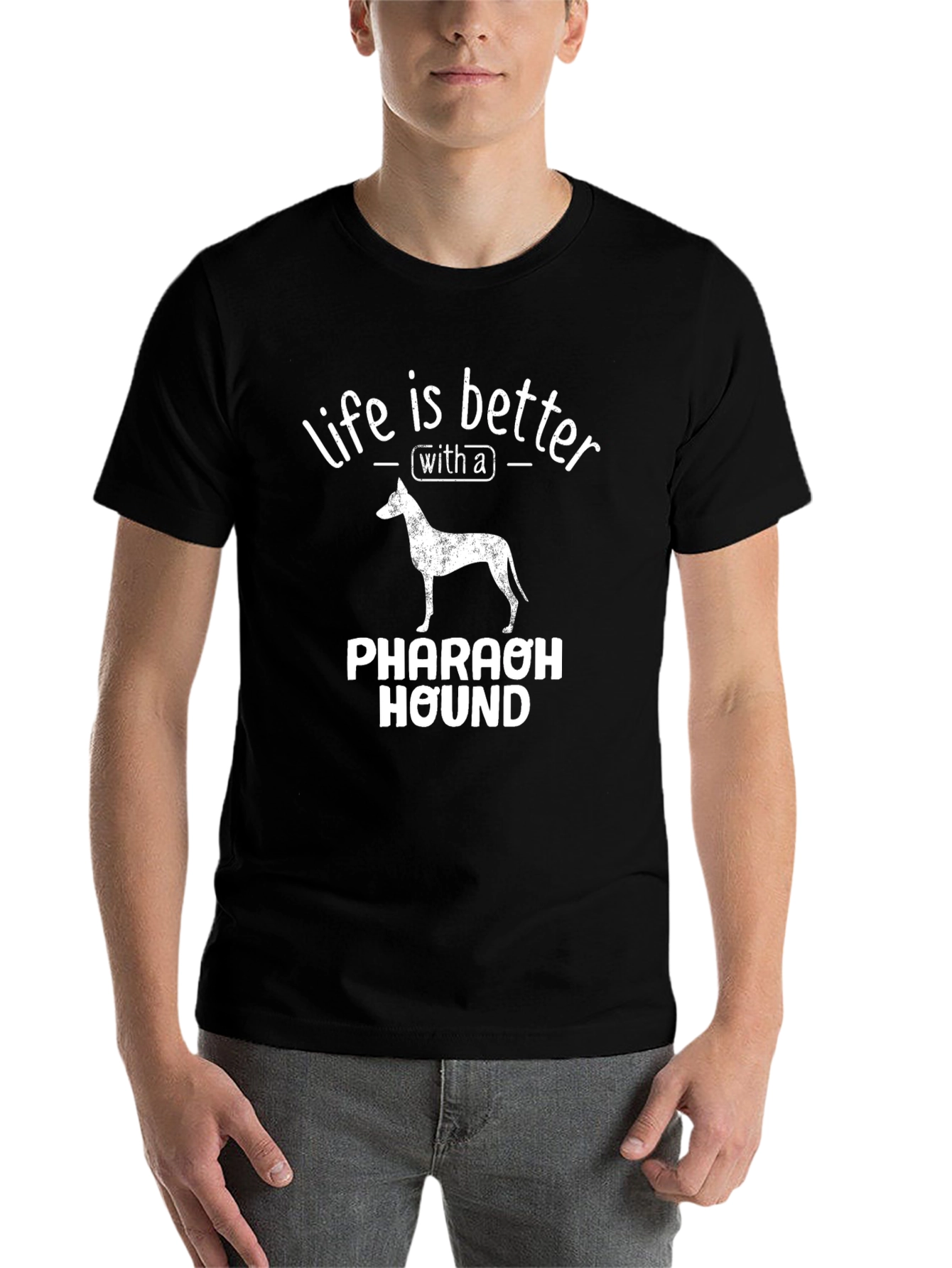 Pharaoh Hound T-Shirt - Life is Better With A Dog