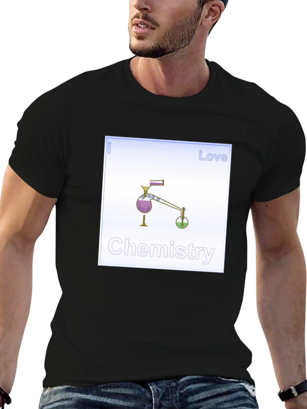Love Chemistry Black T-Shirt