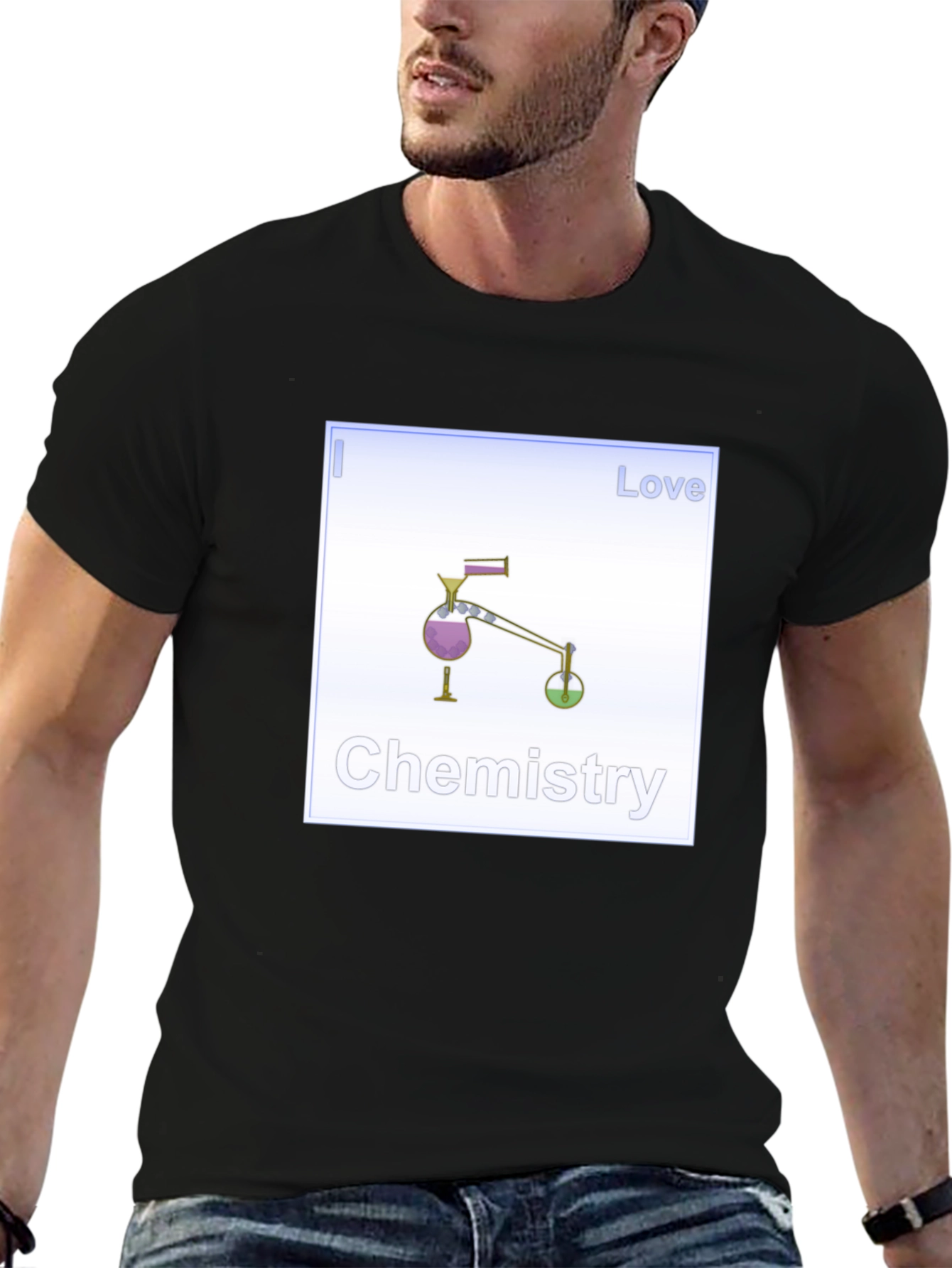 Love Chemistry Black T-Shirt