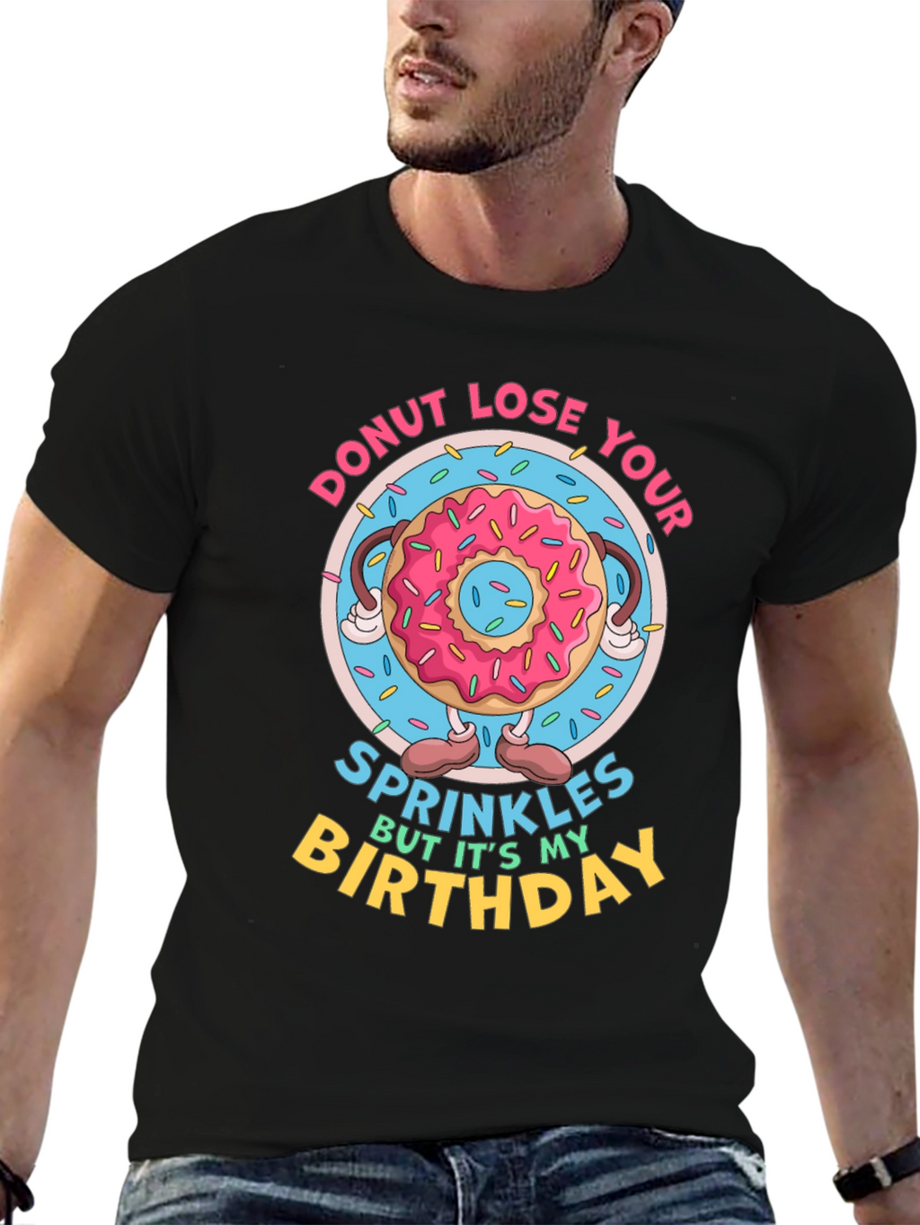 Donut Lose Your Sprinkles Birthday T-Shirt