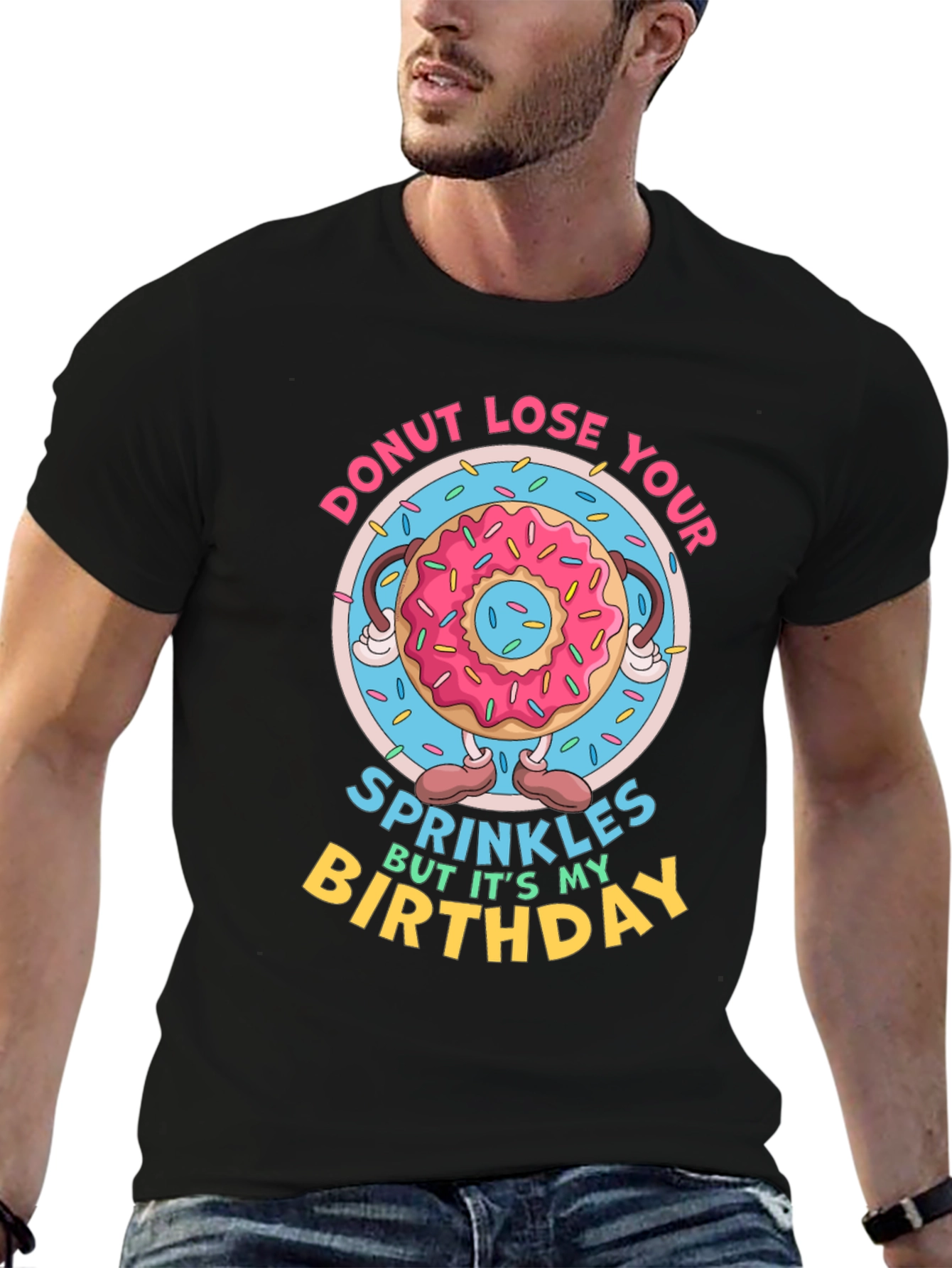 Donut Lose Your Sprinkles Birthday T-Shirt