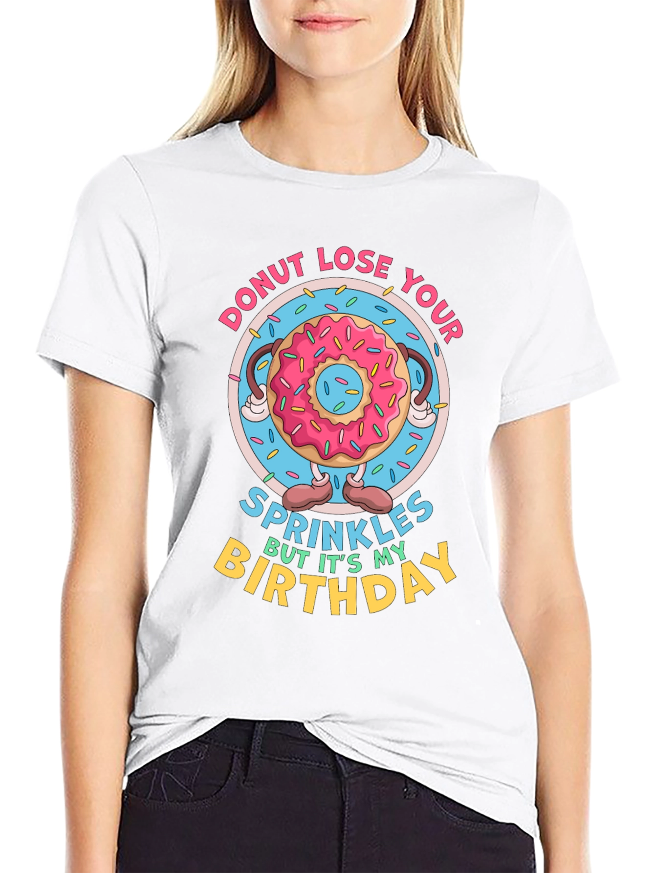 Donut Lose Your Sprinkles Birthday T-Shirt