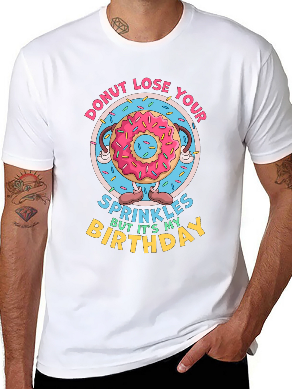 Donut Lose Your Sprinkles Birthday T-Shirt