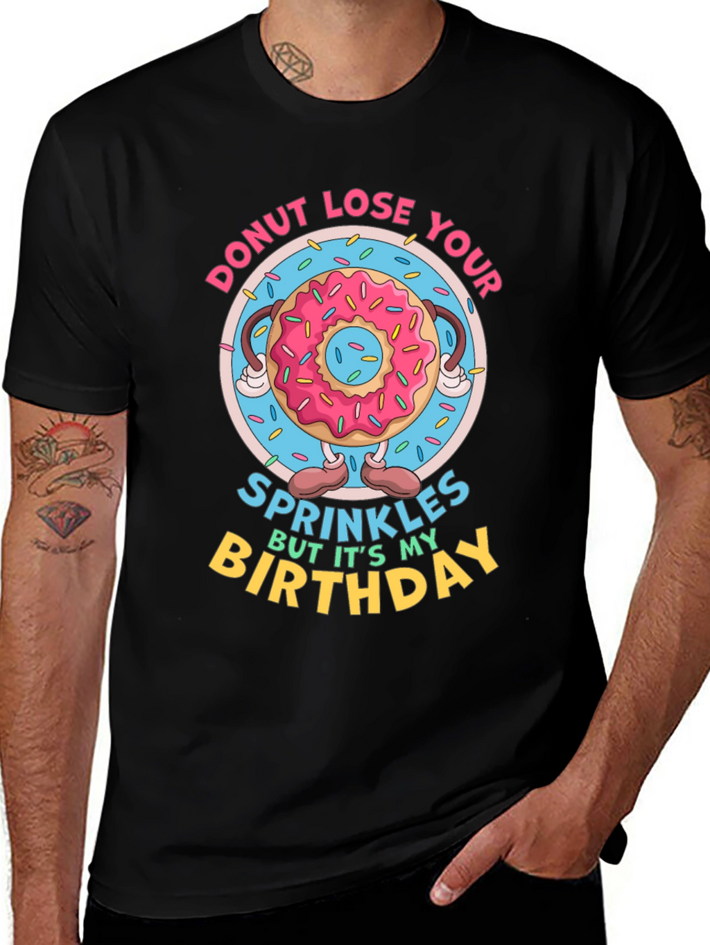 Donut Lose Your Sprinkles Birthday T-Shirt
