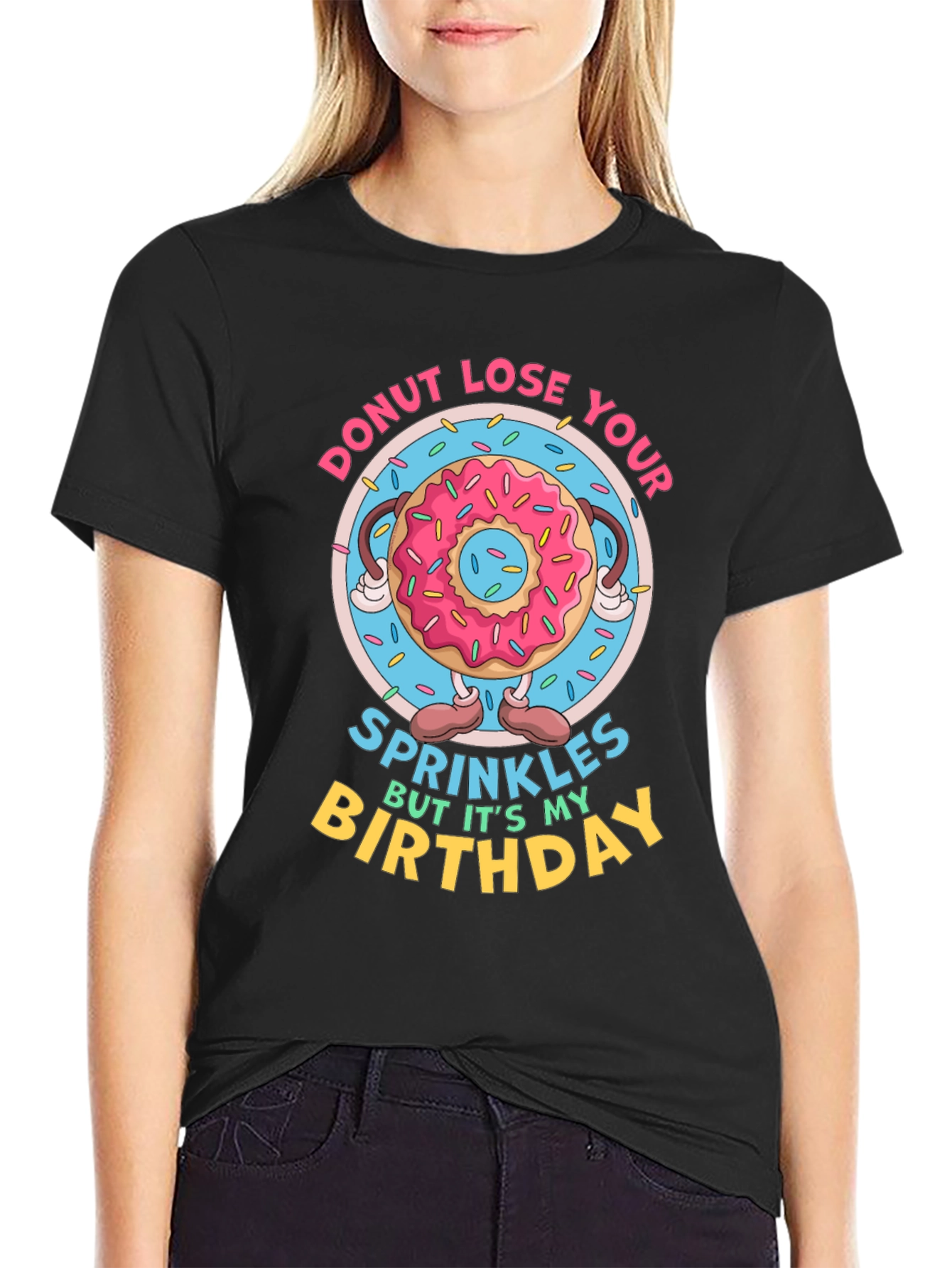 Donut Lose Your Sprinkles Birthday T-Shirt