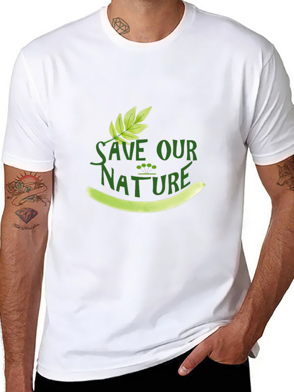 Save Our Nature T-Shirt - Eco-Friendly Design