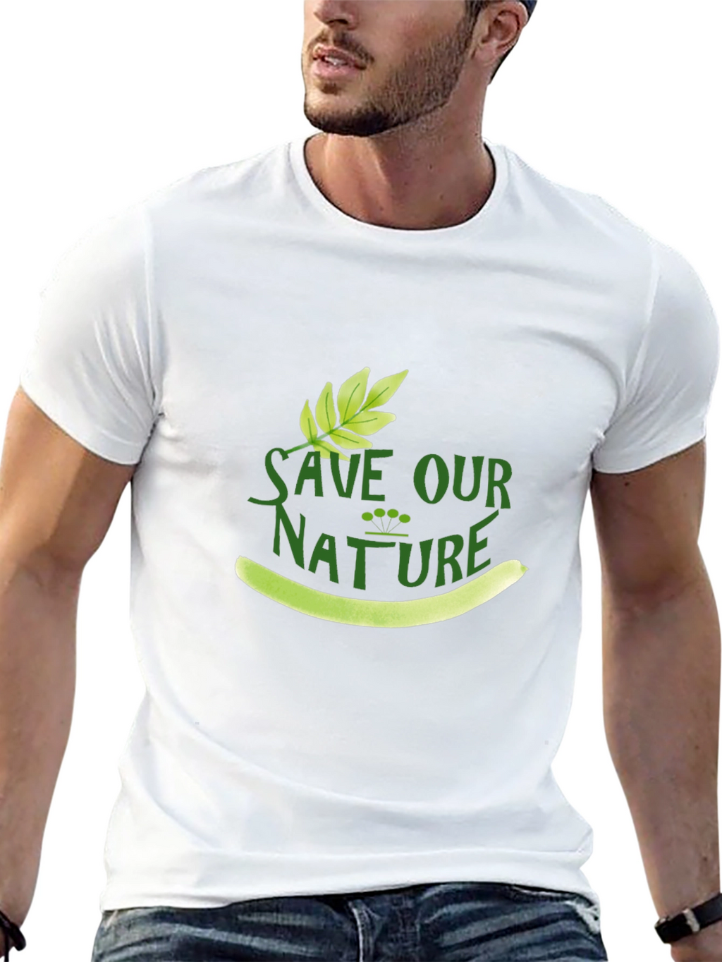 Save Our Nature T-Shirt - Eco-Friendly Design