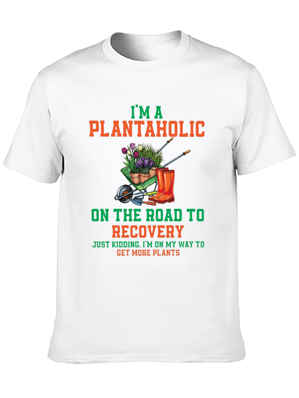 Plantaholic T-Shirt: Gardening Lovers Tee