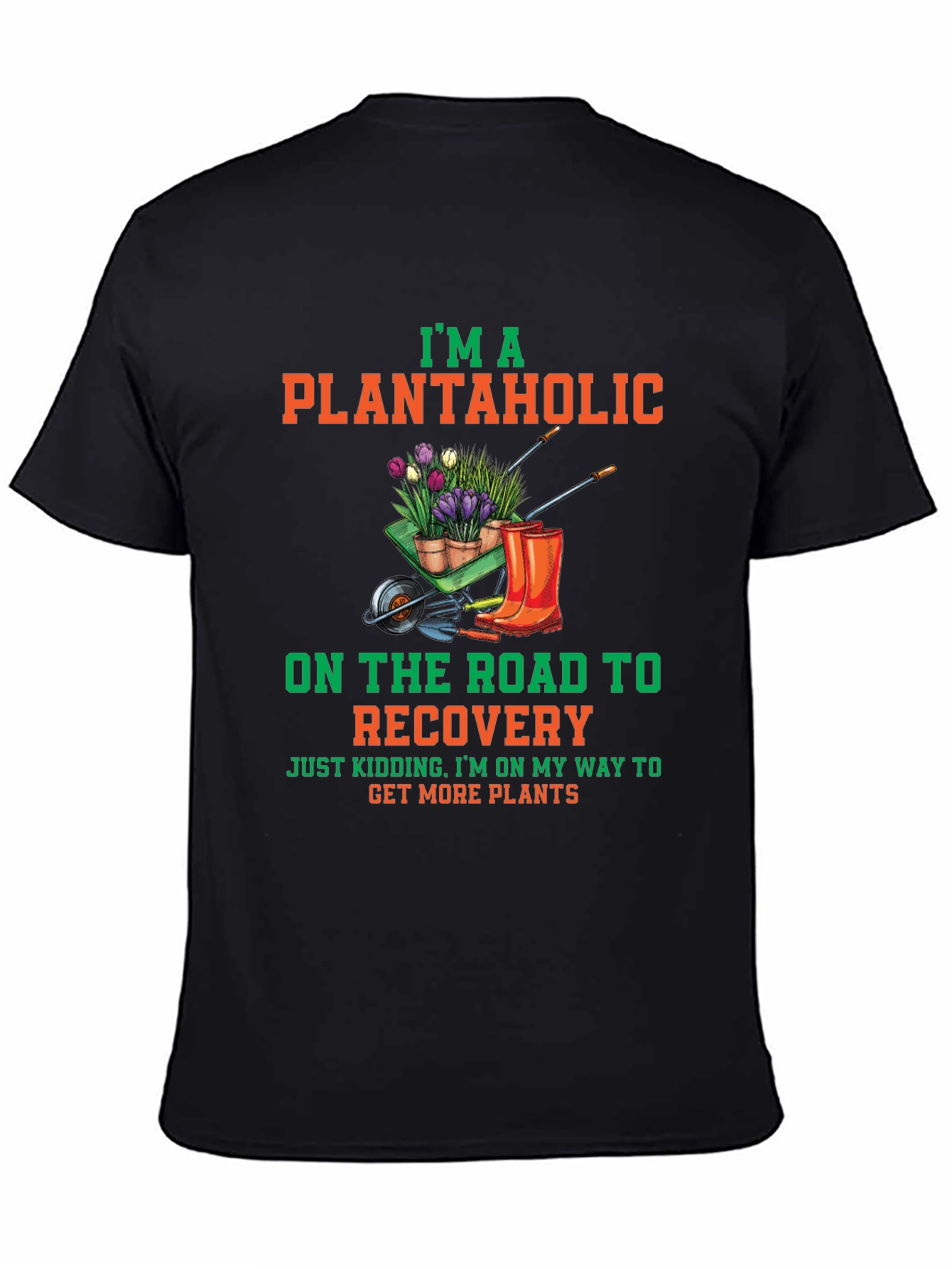 Plantaholic T-Shirt: Gardening Lovers Tee