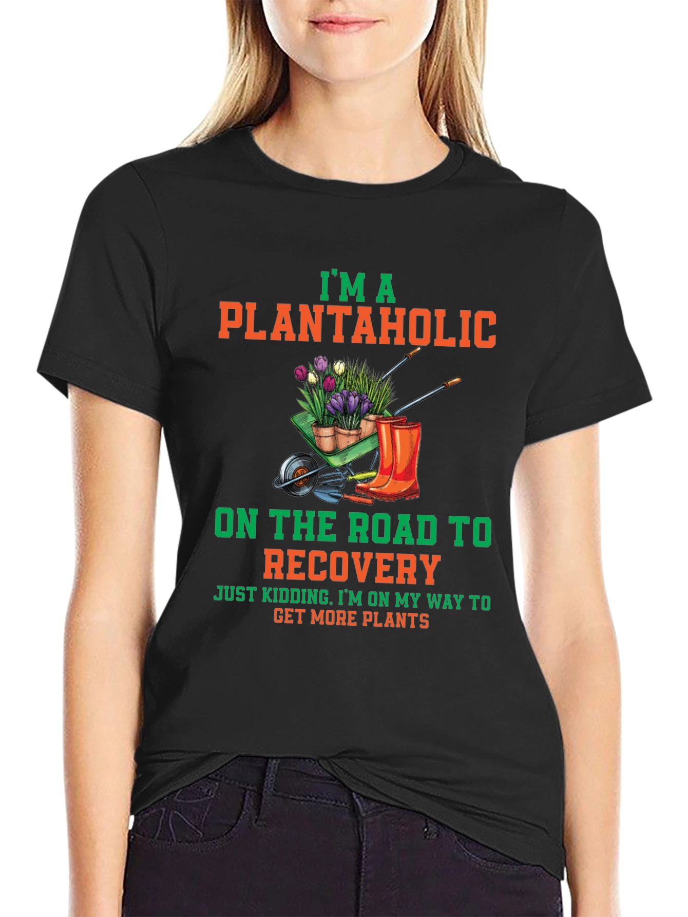 Plantaholic T-Shirt: Gardening Lovers Tee