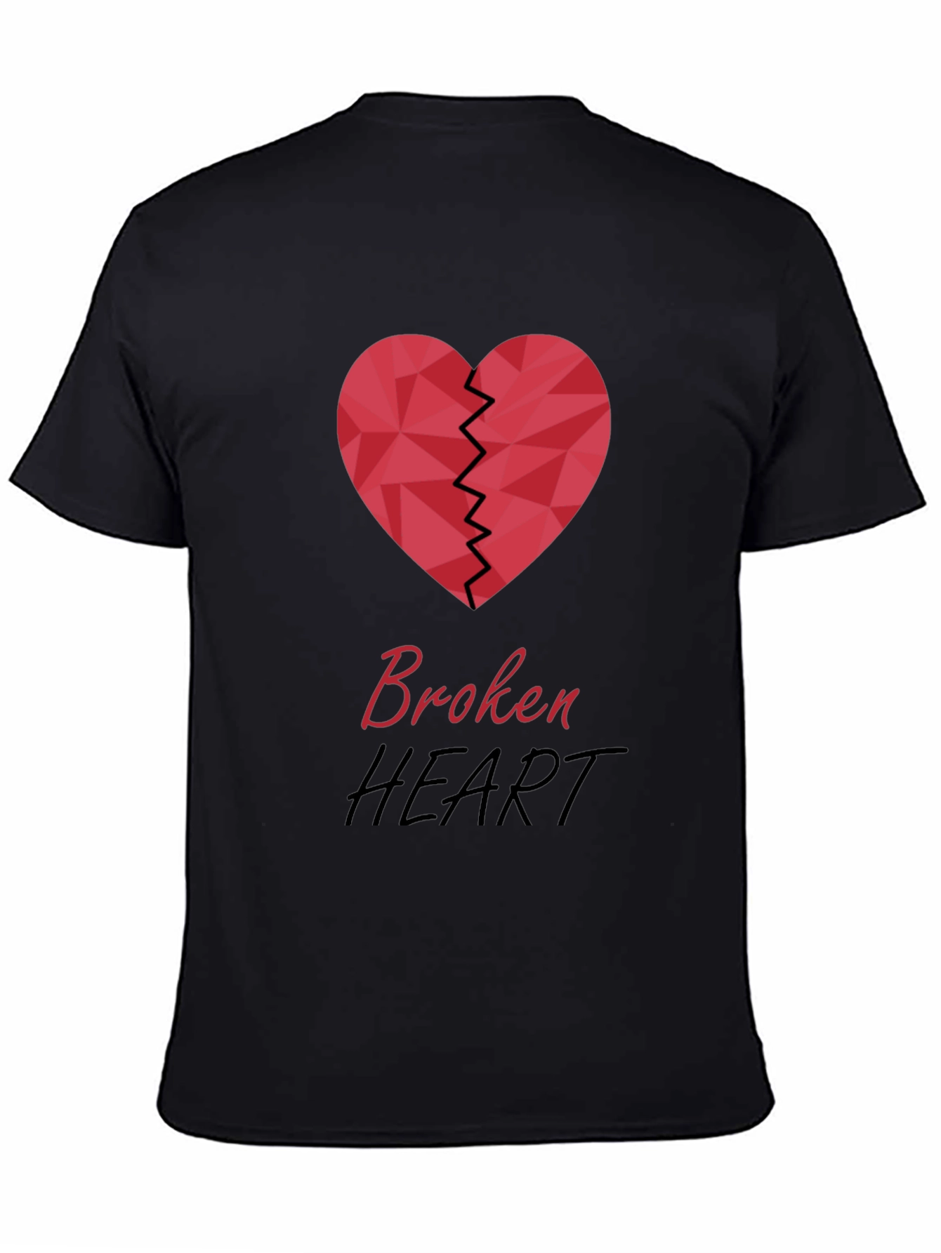 Broken Heart Graphic T-Shirt - Stylish & Trendy