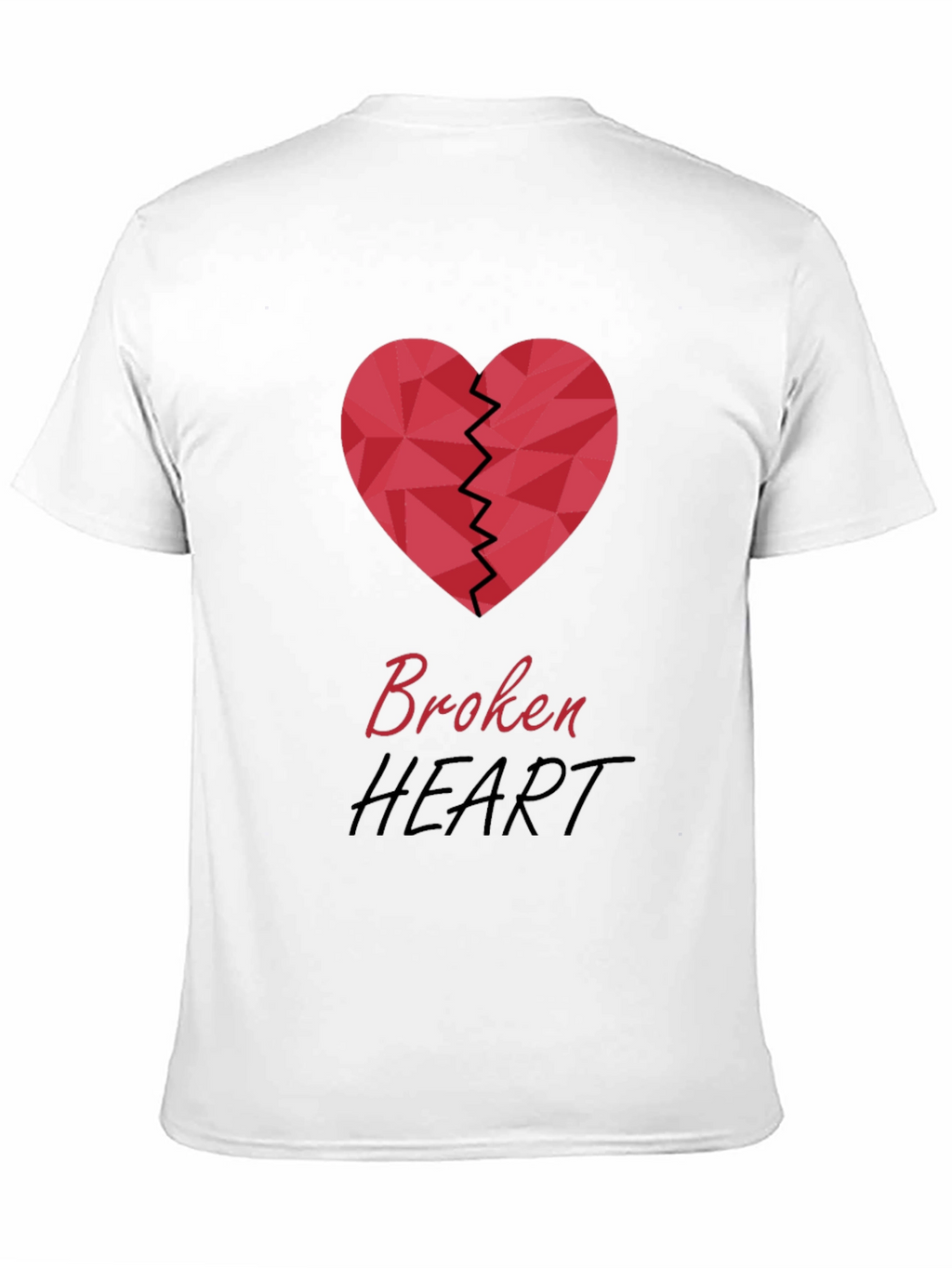 Broken Heart Graphic T-Shirt - Stylish & Trendy