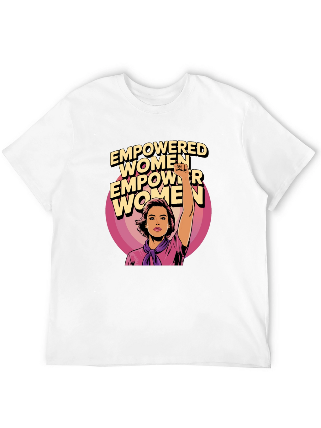 Empowered Women Graphic Tee - Black