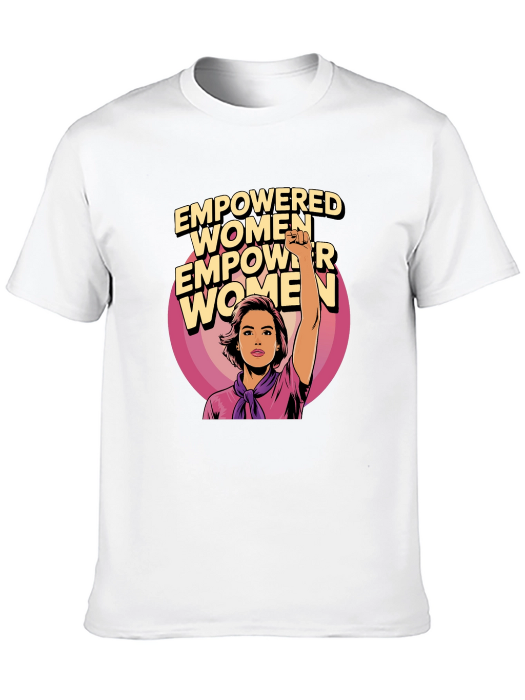 Empowered Women Graphic Tee - Black