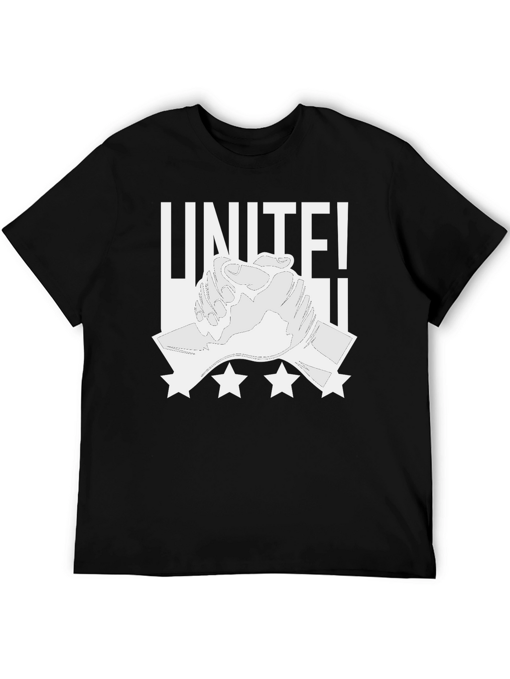 Unite! Graphic Print Crew Neck T-Shirt