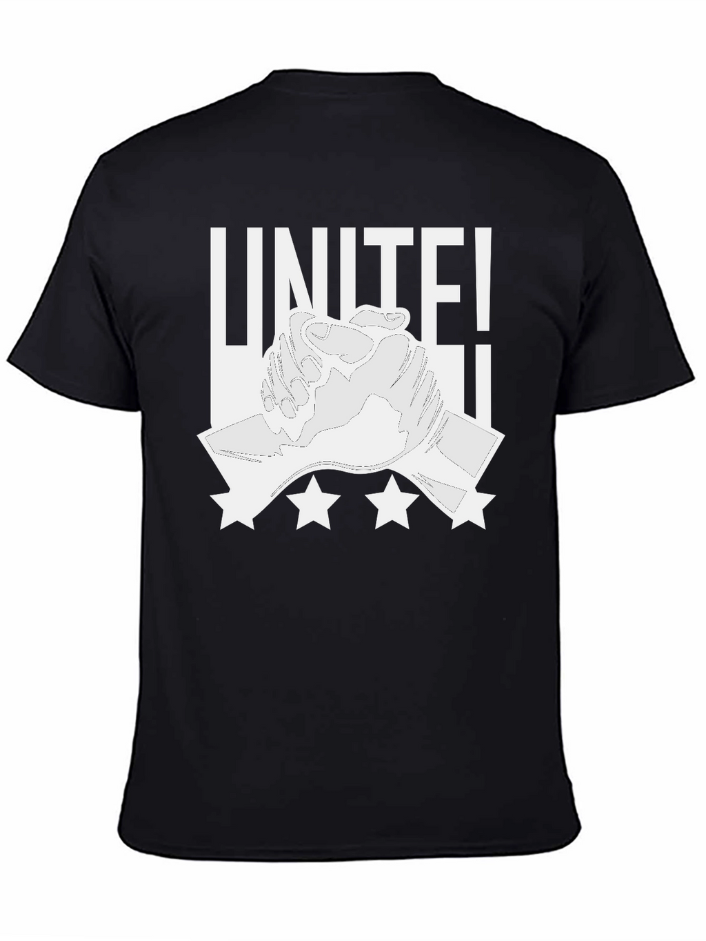 Unite! Graphic Print Crew Neck T-Shirt