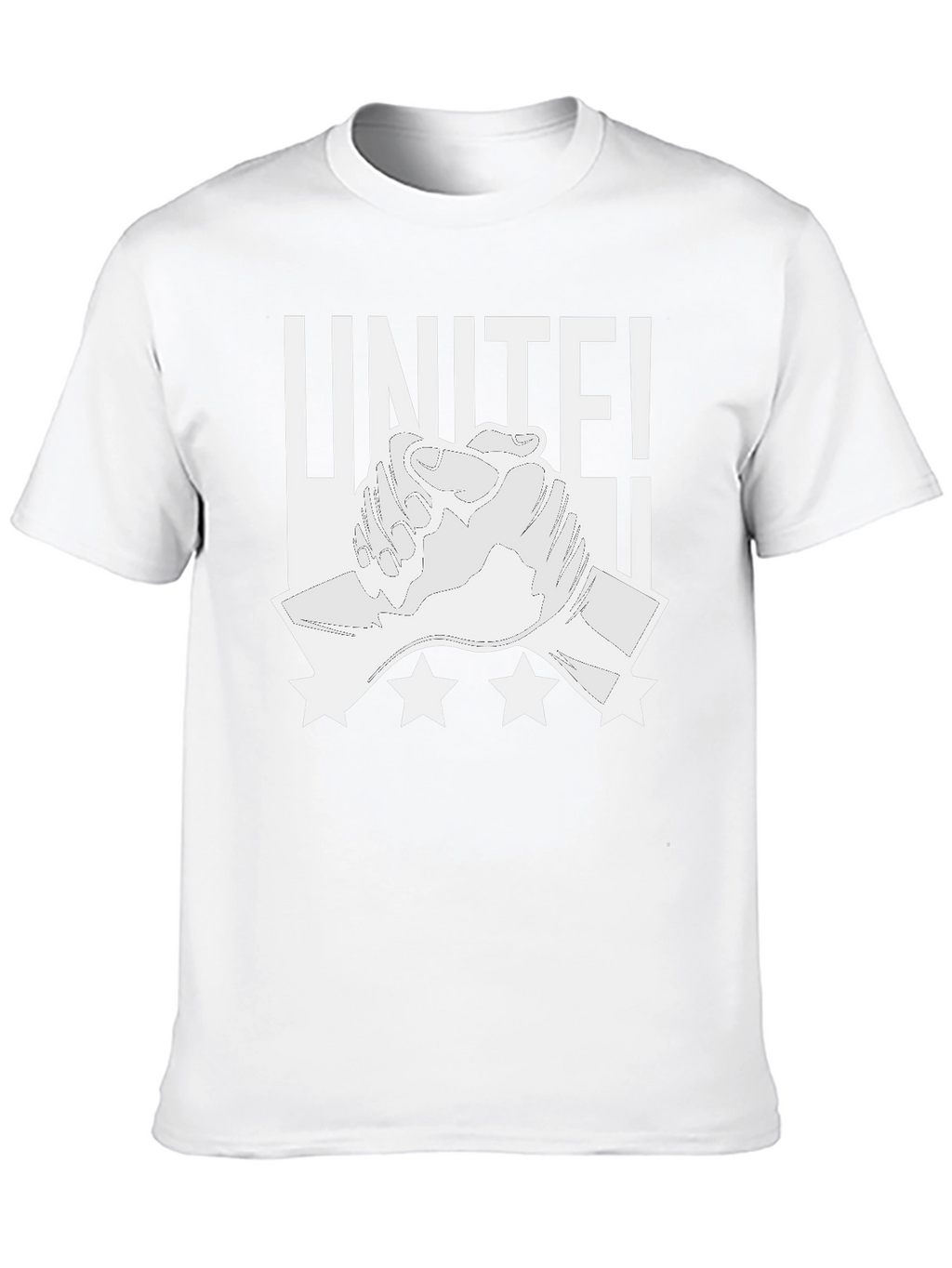 Unite! Graphic Print Crew Neck T-Shirt