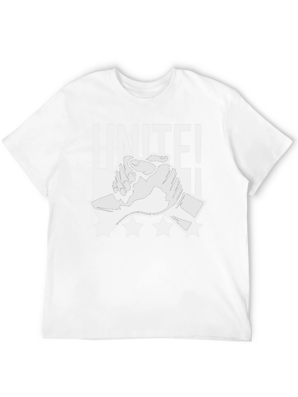 Unite! Graphic Print Crew Neck T-Shirt