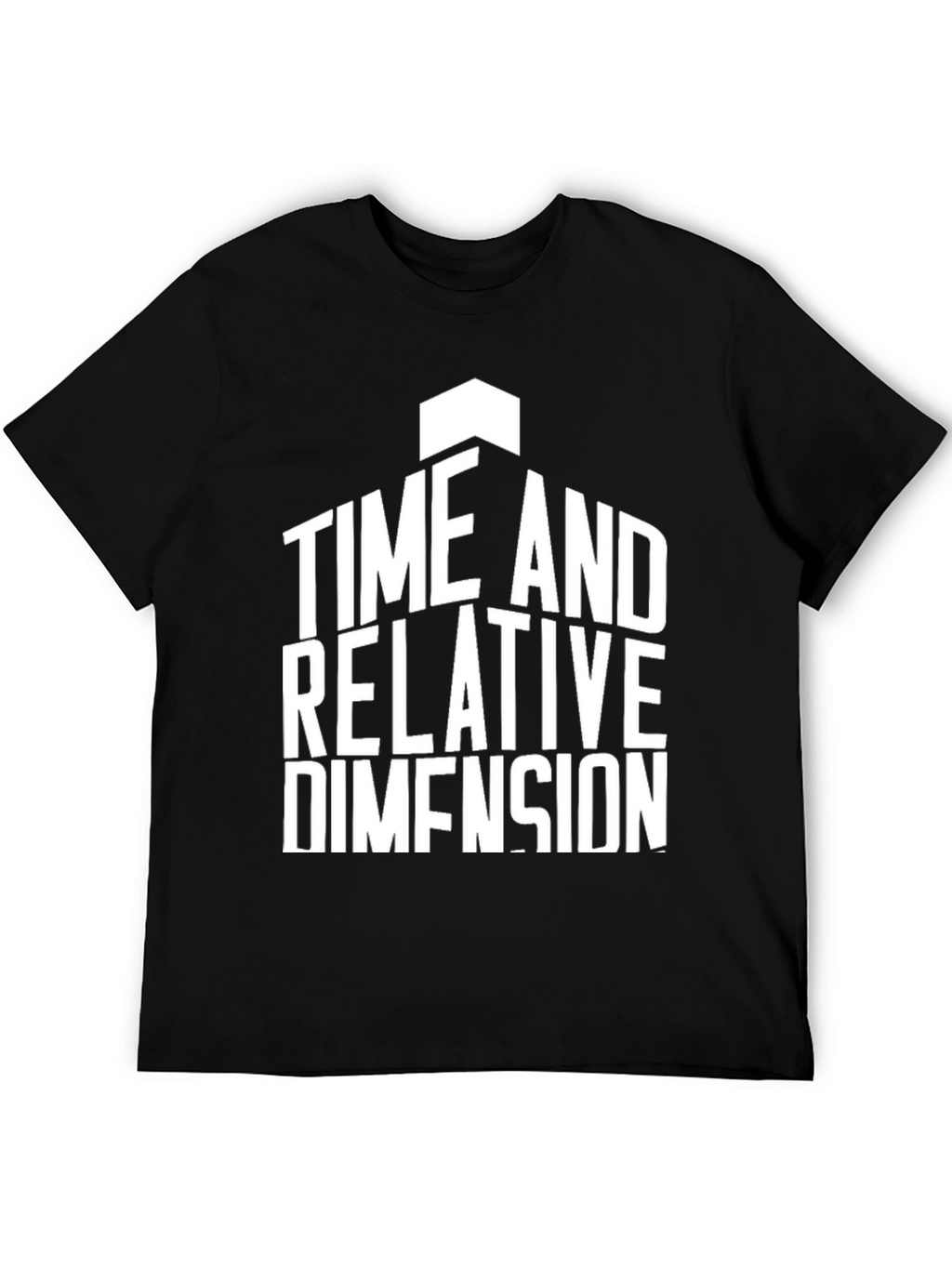 Time and Relative Dimension T-Shirt - Black