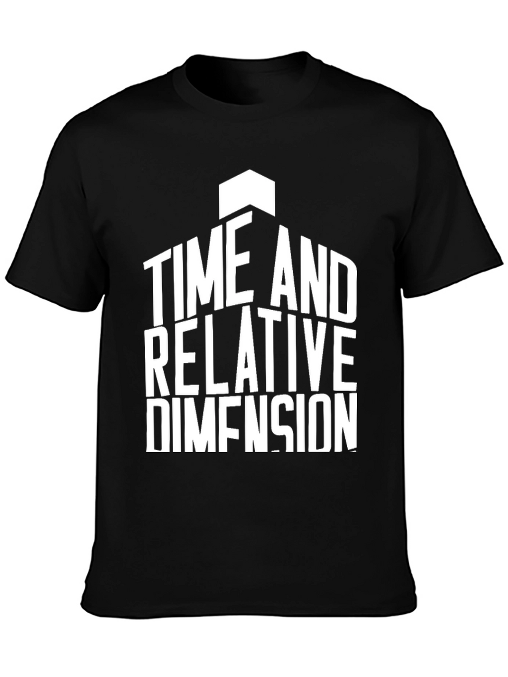Time and Relative Dimension T-Shirt - Black