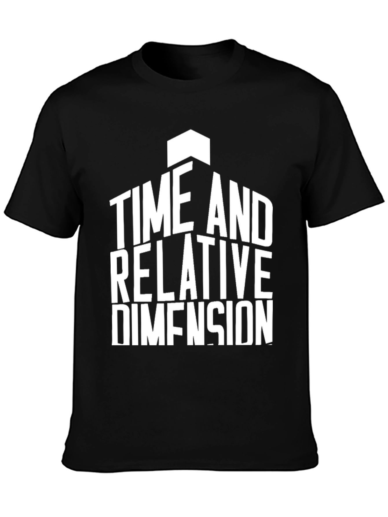 Time and Relative Dimension T-Shirt - Black