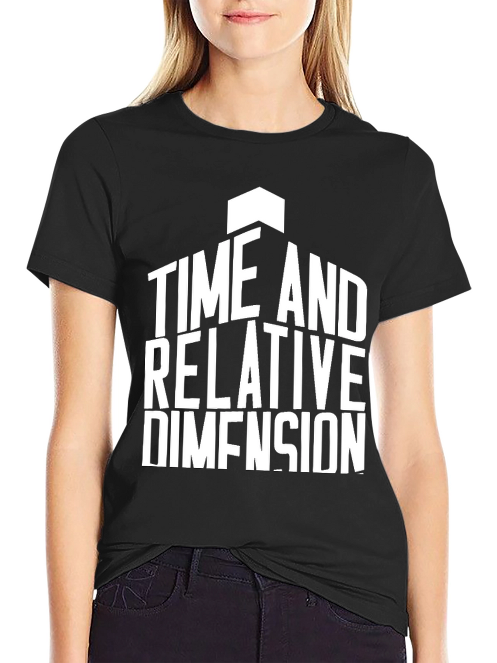 Time and Relative Dimension T-Shirt - Black