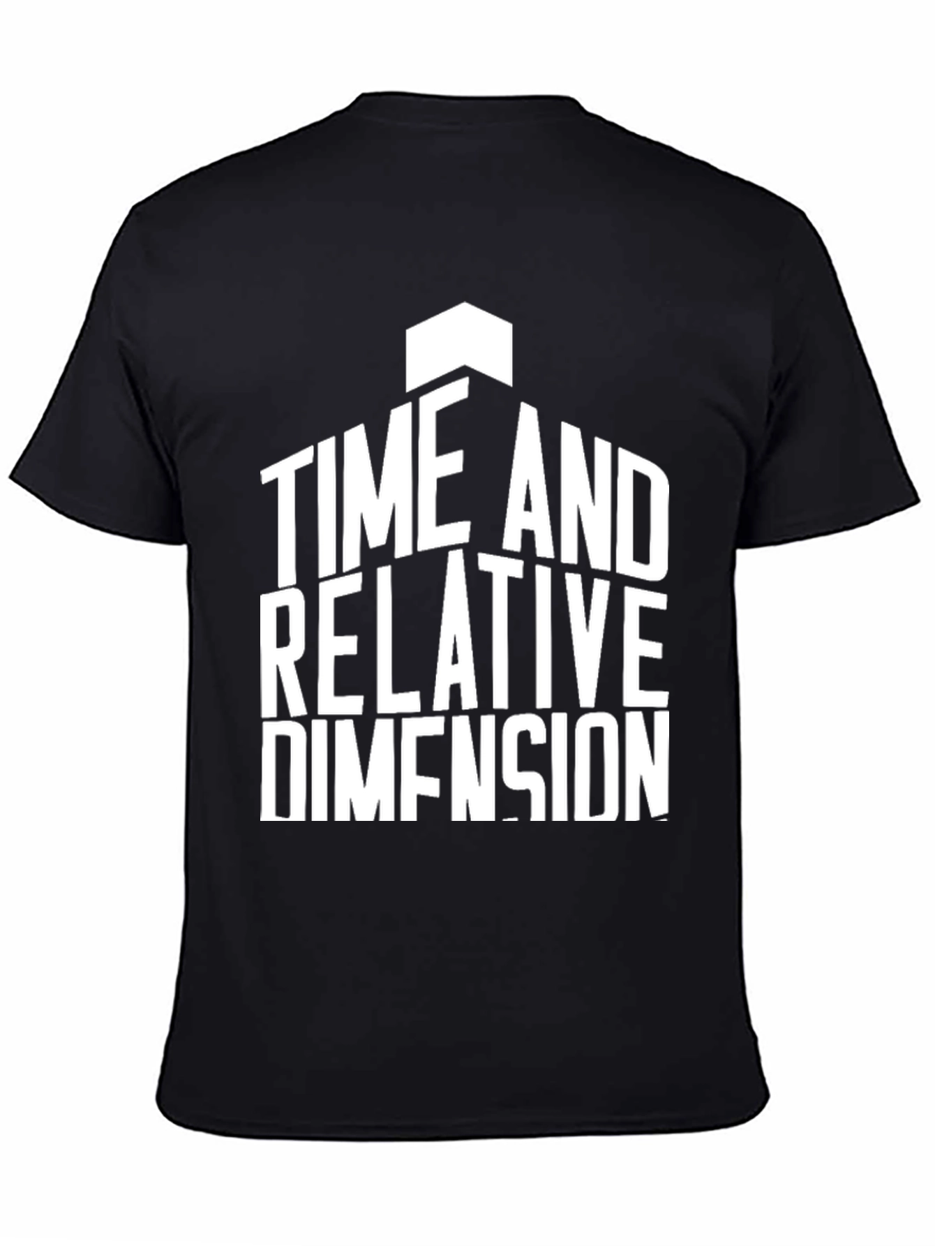 Time and Relative Dimension T-Shirt - Black