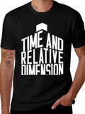 Time and Relative Dimension T-Shirt - Black