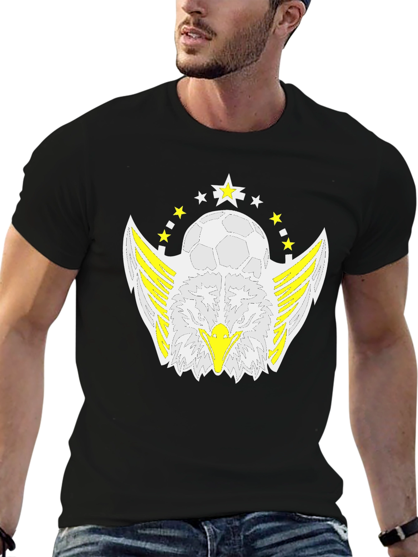 Eagle Soccer Black T-Shirt