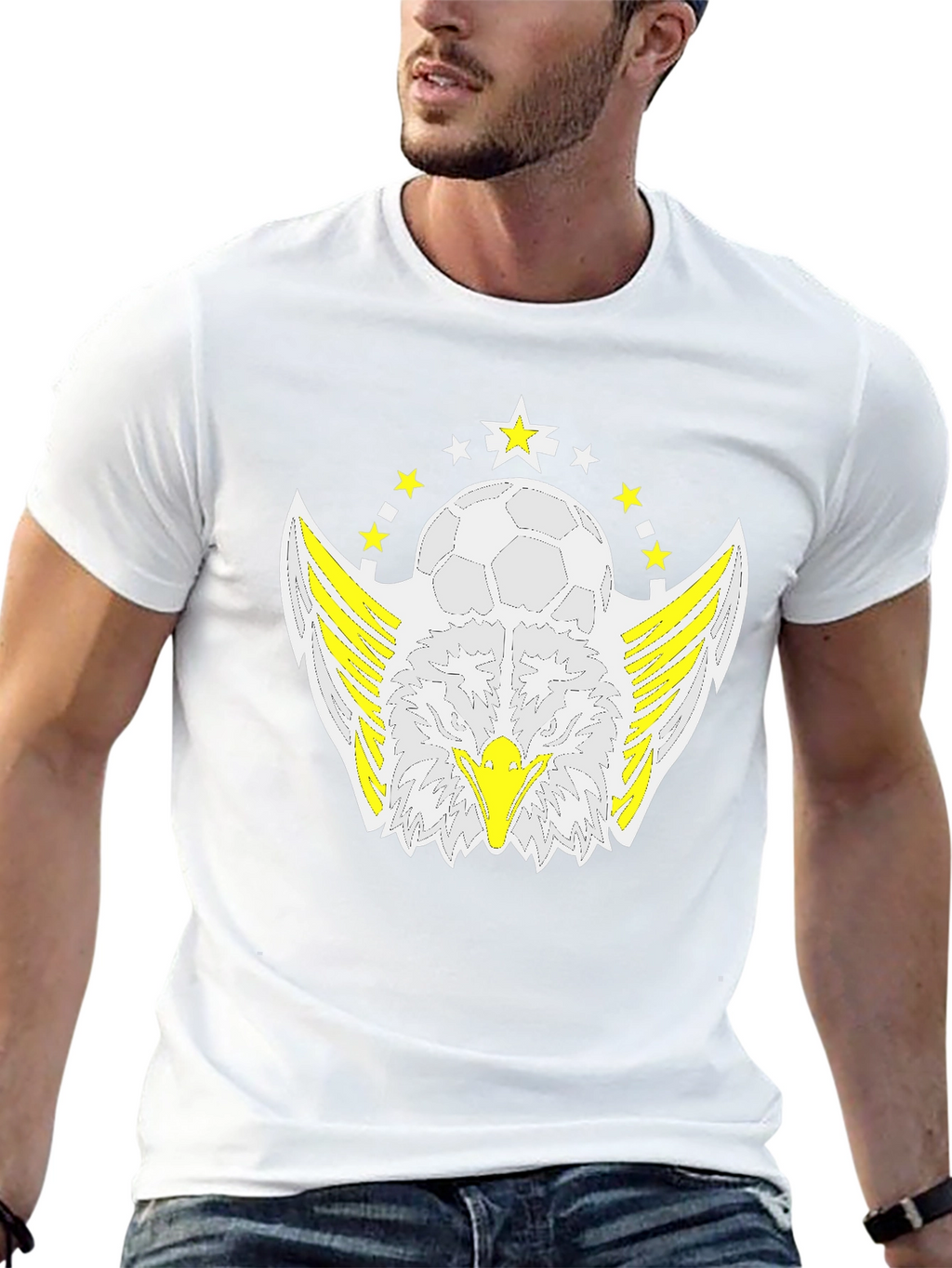 Eagle Soccer Black T-Shirt
