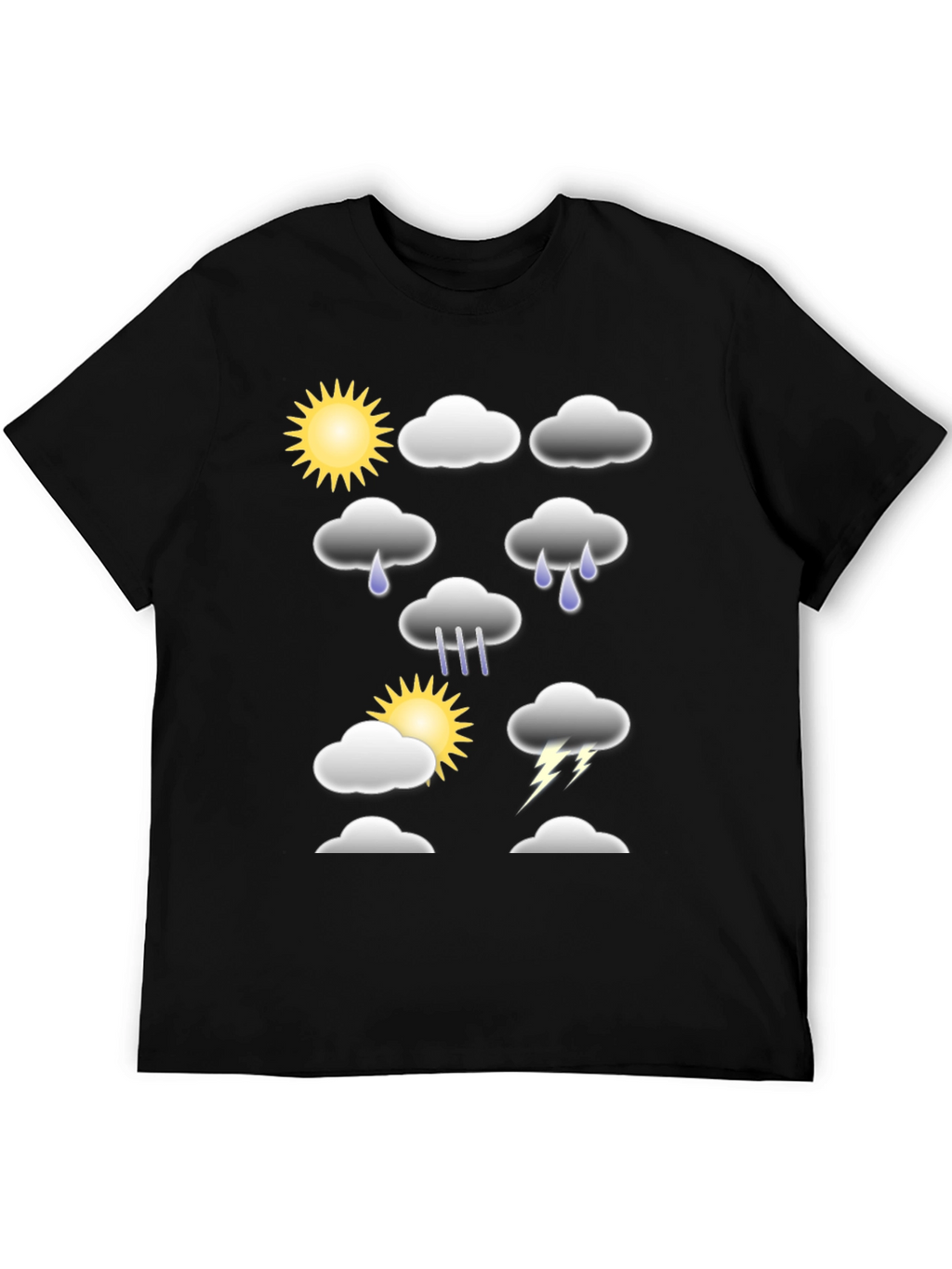 Weather Graphic T-Shirt - Fun Casual Tee