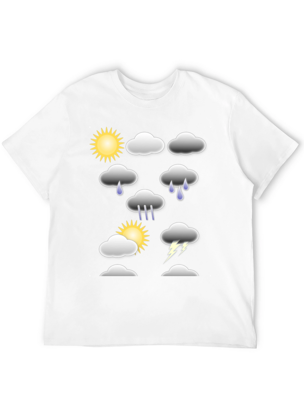 Weather Graphic T-Shirt - Fun Casual Tee