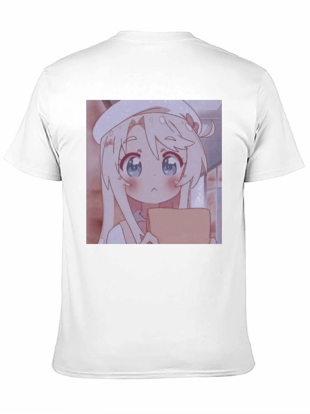 Anime Girl Graphic Black Tee