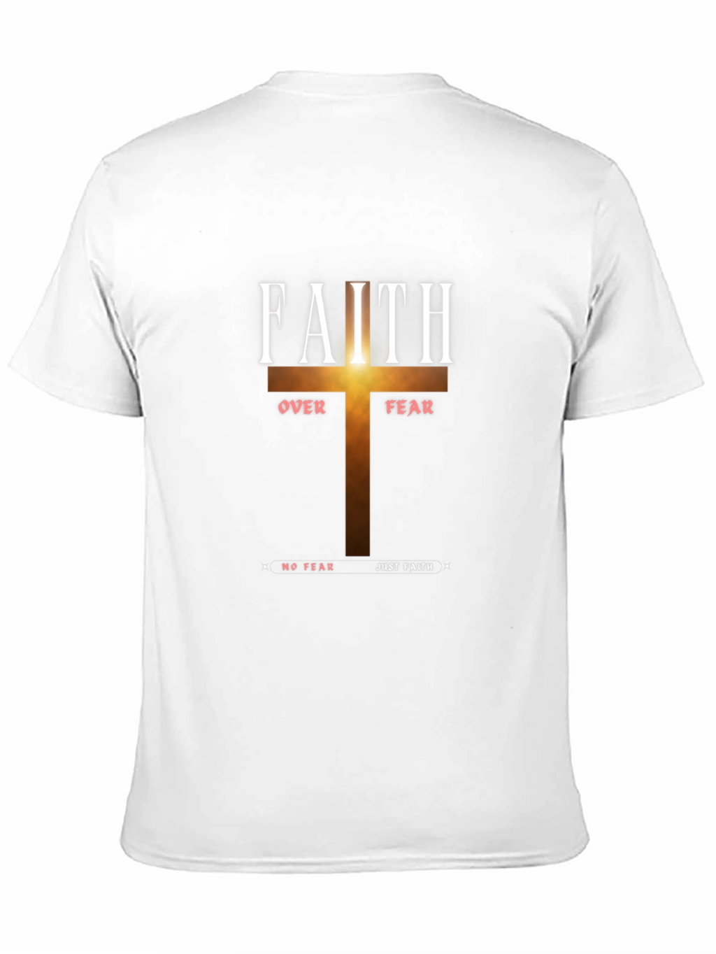 Faith Over Fear Graphic T-Shirt - Christian Apparel