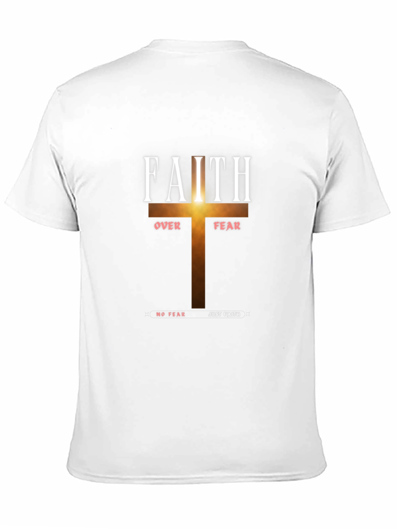 Faith Over Fear Graphic T-Shirt - Christian Apparel