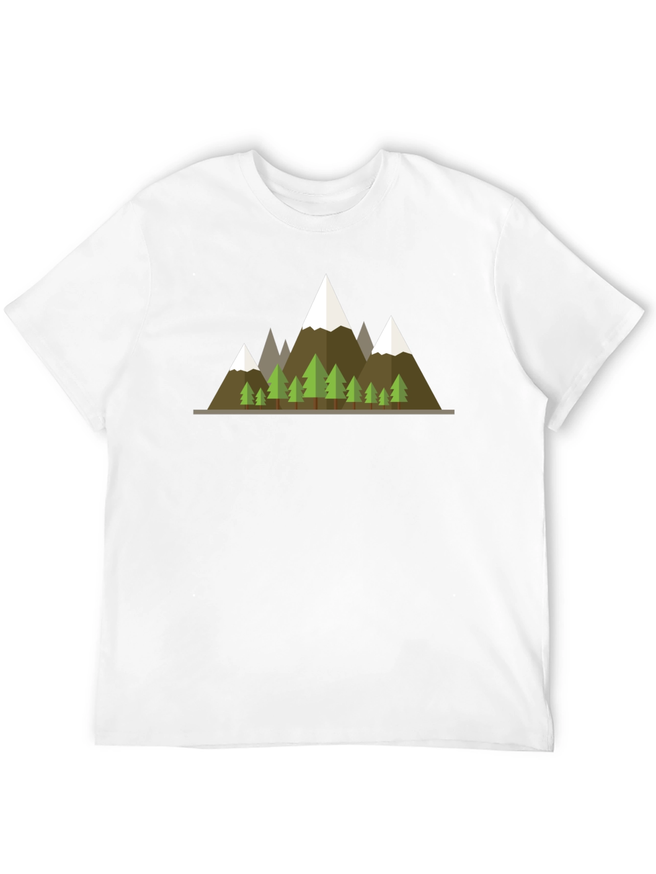 Mountain Graphic Tee - Black T-Shirt