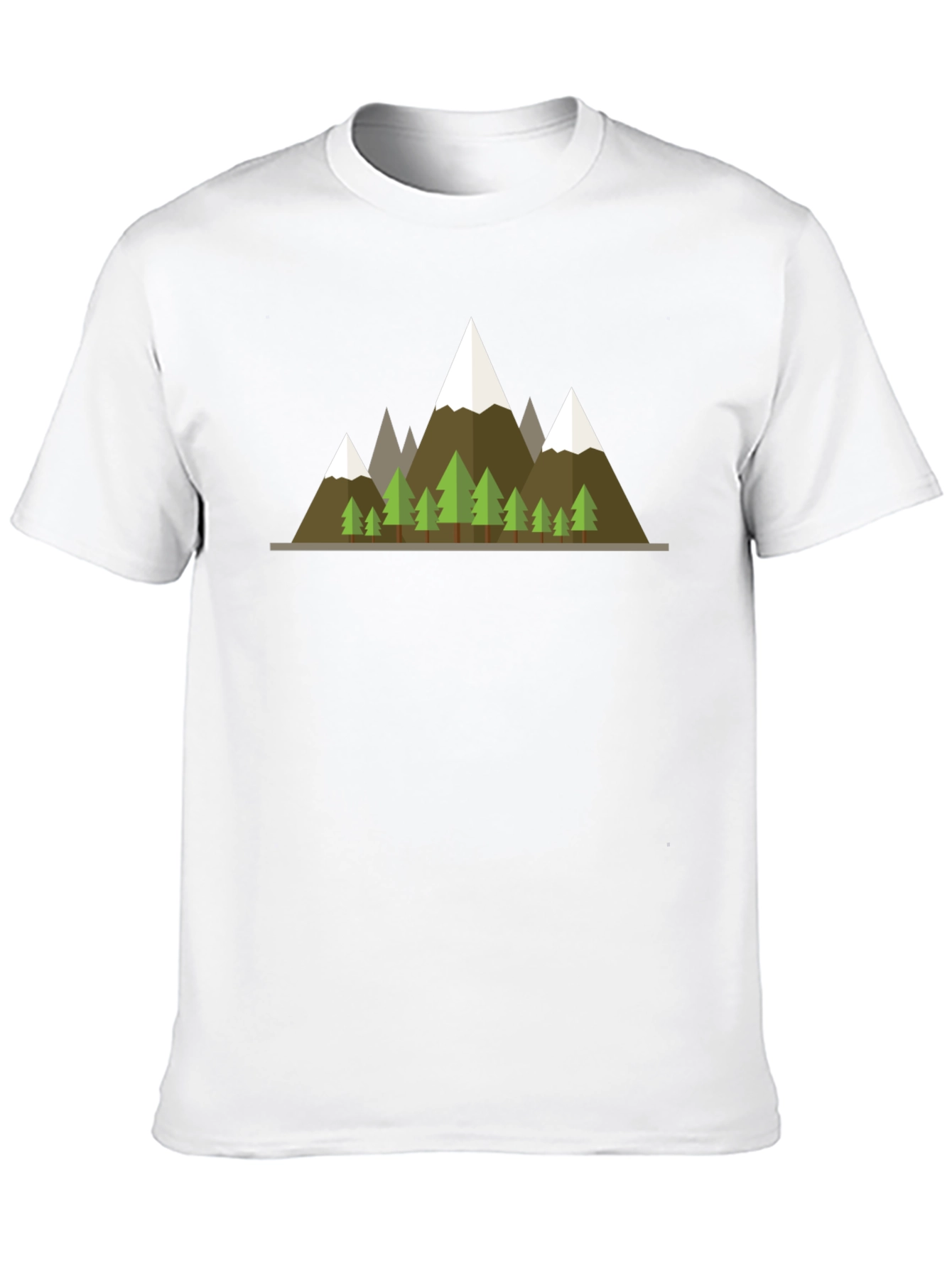Mountain Graphic Tee - Black T-Shirt