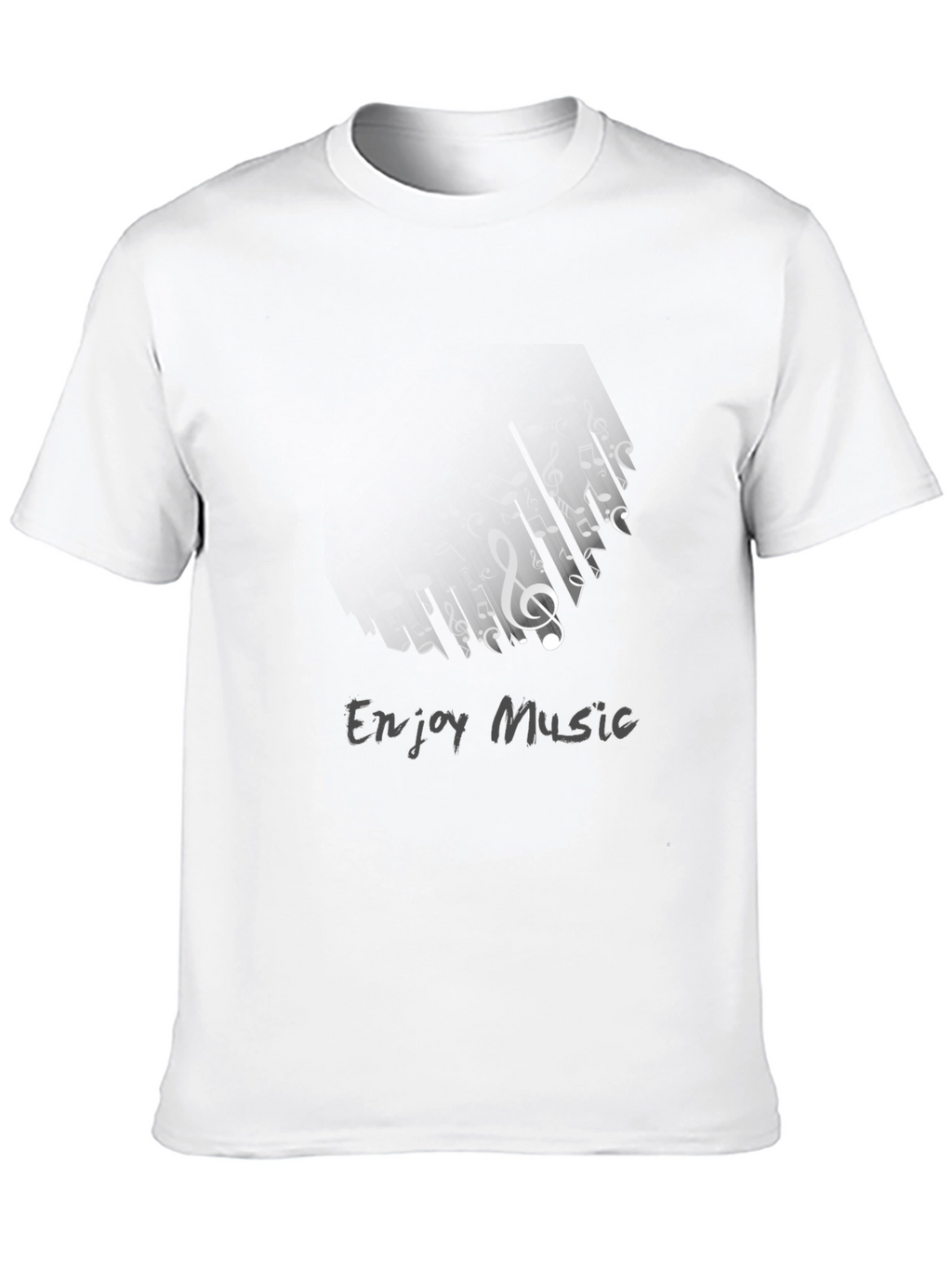 Enjoy Music Black T-Shirt