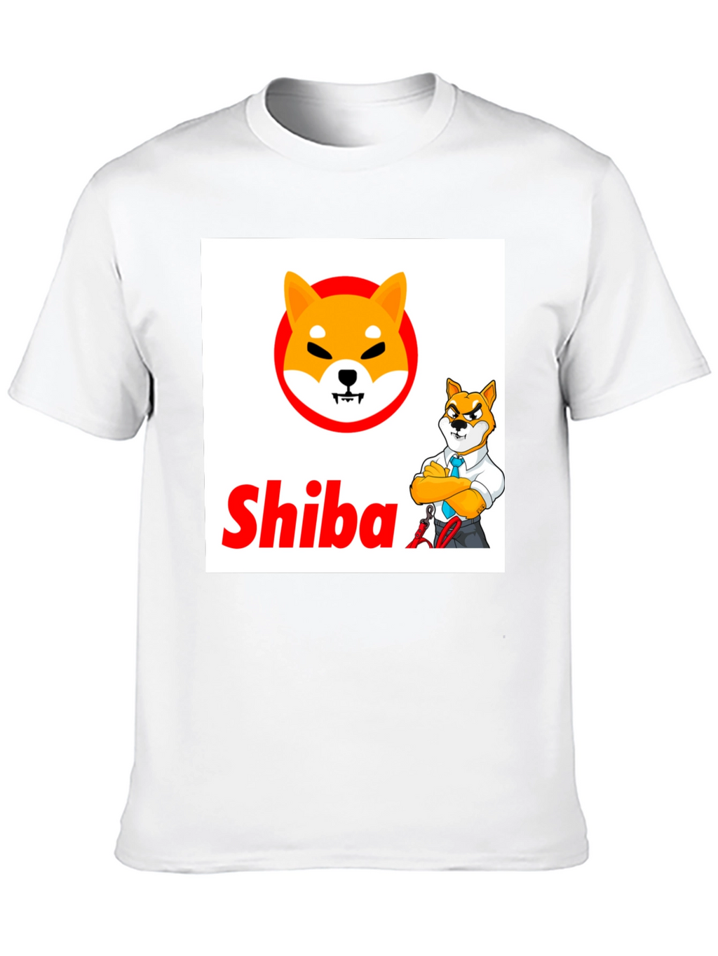 Shiba Inu Crypto Black T-Shirt