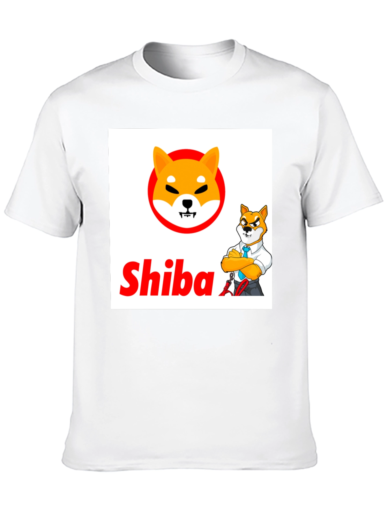 Shiba Inu Crypto Black T-Shirt
