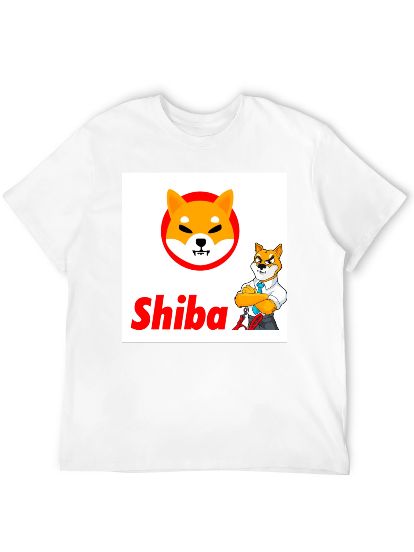 Shiba Inu Crypto Black T-Shirt
