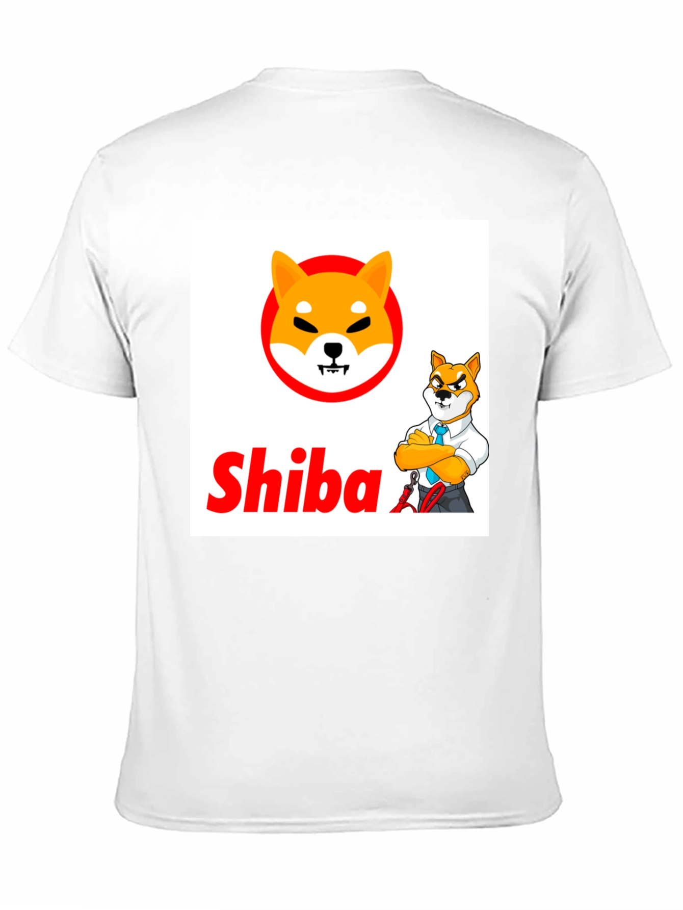 Shiba Inu Crypto Black T-Shirt