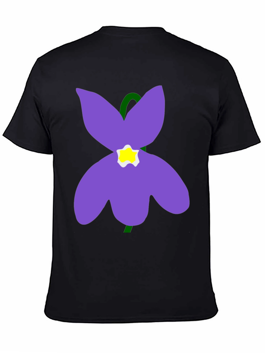 Flower Graphic T-Shirt - Soft Cotton Casual Wear