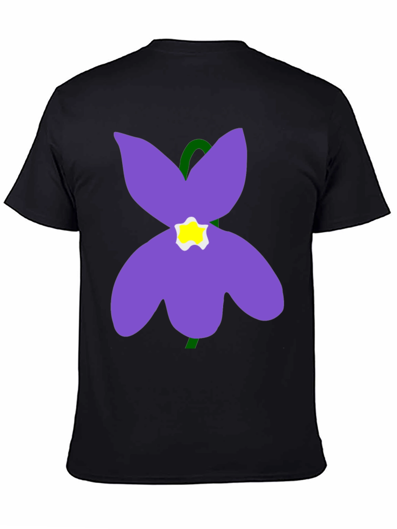 Flower Graphic T-Shirt - Soft Cotton Casual Wear