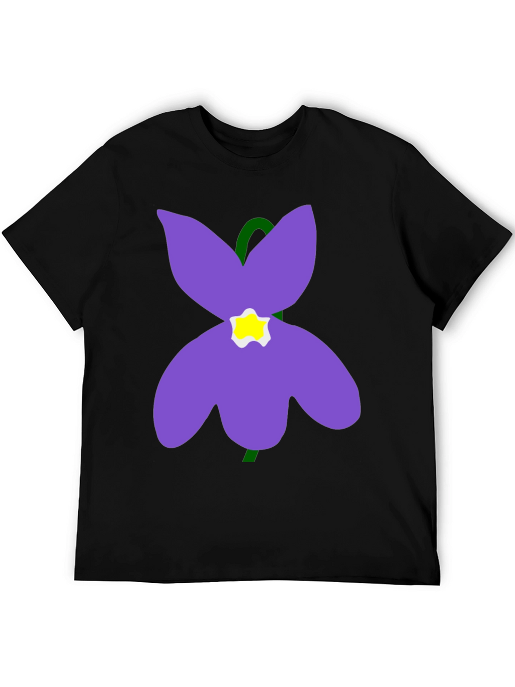 Flower Graphic T-Shirt - Soft Cotton Casual Wear