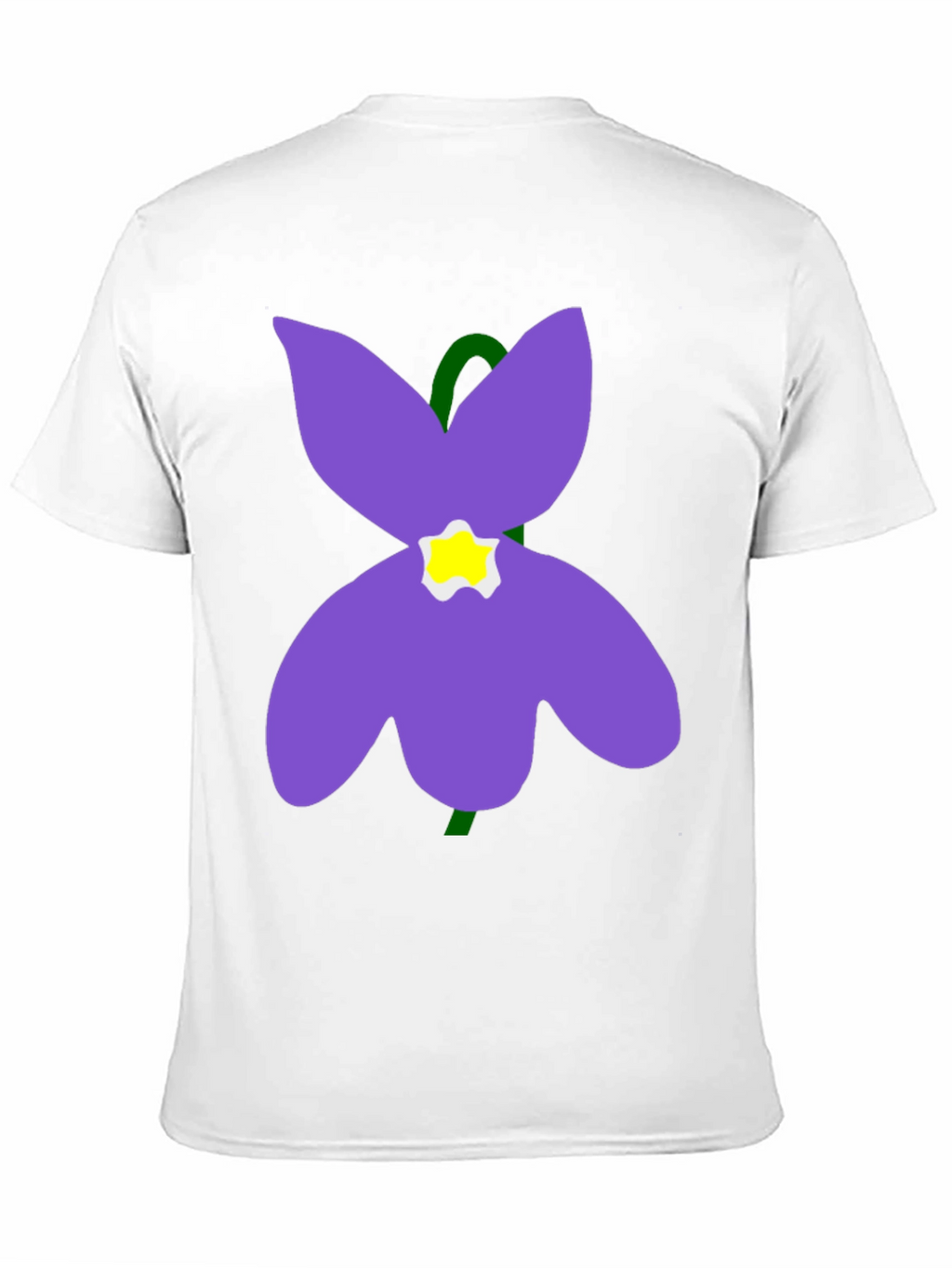 Flower Graphic T-Shirt - Soft Cotton Casual Wear