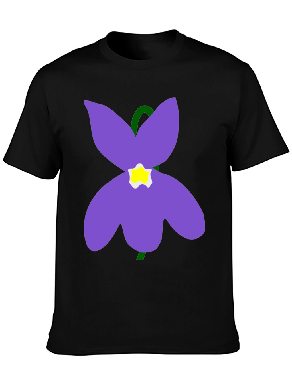 Flower Graphic T-Shirt - Soft Cotton Casual Wear